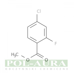 Kwas benzoesowy, 4-chloro-2-fluoro-, ester metylowy/ 98% [148893-72-5]