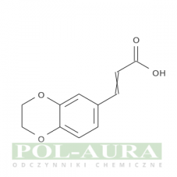 Kwas 2-propenowy, 3-(2,3-dihydro-1,4-benzodioksyn-6-ylo)-/ 98% [14939-91-4]