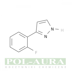 1h-pirazol, 3-(2-fluorofenylo)-/ 97% [149739-32-2]