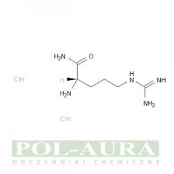 Pentanamid, 2-amino-5-[(aminoiminometylo)amino]-, chlorowodorek (1:2), (2s)-/ 98% [14975-30-5]