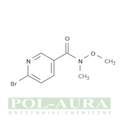 3-Pyridinecarboxamide, 6-bromo-N-methoxy-N-methyl-/ 97% [149806-05-3]