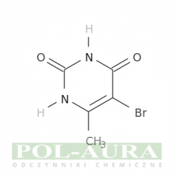 2,4(1h,3h)-pirymidynodion, 5-bromo-6-metylo-/ 97% [15018-56-1]