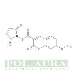 Kwas 2h-1-benzopiran-3-karboksylowy, ester 7-metoksy-2-okso-, 2,5-diokso-1-pirolidynylu/ 98% [150321-92-9]