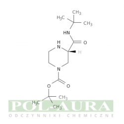Kwas 1-piperazynokarboksylowy, 3-[[(1,1-dimetyloetylo)amino]karbonylo]-, ester 1,1-dimetyloetylowy, (3s)-/ 97% [150323-35-6]