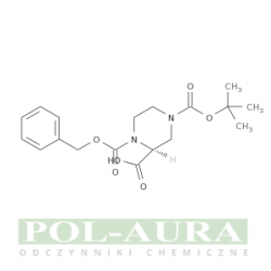 Kwas 1,2,4-piperazynotrikarboksylowy, 4-(1,1-dimetyloetylo) 1-(fenylometylo) ester, (2s)-/ 97% [150407-69-5]