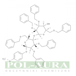ß-D-Glucopyranoside, 4-methoxyphenyl 2,3,6-tris-O-(phenylmethyl)-4-O-[2,3,6-tris-O-(phenylmethyl)-ß-D-galactopyranosyl]-/ min. 92.0% (HPLC) [150412-81