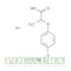 Kwas propionowy, 2-(4-metoksyfenoksy)-, sól sodowa (1:1)/ 95% [150436-68-3]