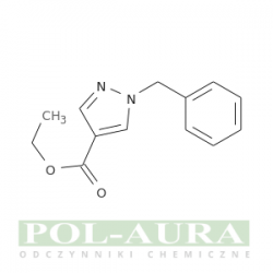 1H-Pyrazole-4-carboxylic acid, 1-(phenylmethyl)-, ethyl ester/ 95% [150559-94-7]