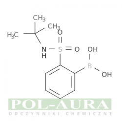 Kwas boronowy, b-[2-[[(1,1-dimetyloetylo)amino]sulfonylo]fenylo]-/ 98% [150691-04-6]