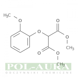 Kwas propanodiowy, 2-(2-metoksyfenoksy)-, 1,3-dimetylowy ester/ 97% [150726-89-9]