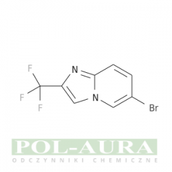 Imidazo[1,2-a]pirydyna, 6-bromo-2-(trójfluorometyl)-/ 98% [150780-40-8]