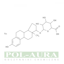 ß-D-Glucopyranosiduronic acid, (17ß)-3-hydroxyestra-1,3,5(10)-trien-17-yl, sodium salt (1:1)/ 95% [15087-02-2]