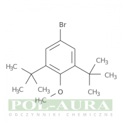 Benzen, 5-bromo-1,3-bis(1,1-dimetyloetylo)-2-metoksy-/ 98% [1516-96-7]