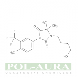 Benzonitryl, 4-[3-(4-hydroksybutylo)-4,4-dimetylo-5-okso-2-tiokso-1-imidazolidynylo]-2-(trifluorometylo)-/ 97% [155180-53-3]