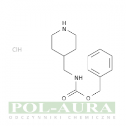 Kwas karbaminowy, n-(4-piperydynylometylo)-, ester fenylometylowy, chlorowodorek (1:1)/ 95% [155456-34-1]