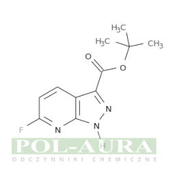 Kwas 1h-pirazolo[3,4-b]pirydyno-3-karboksylowy, 6-fluoro-, ester 1,1-dimetyloetylowy/98% [155601-71-1]