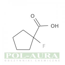 Kwas cyklopentanokarboksylowy, 1-fluoro-/ 97% [1557370-29-2]