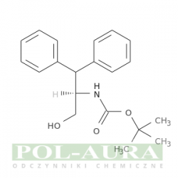 Kwas karbaminowy, n-[(1r)-1-(hydroksymetylo)-2,2-difenyloetylo]-, ester 1,1-dimetyloetylowy/ 97% [155836-48-9]