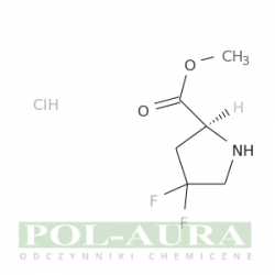 L-prolina, 4,4-difluoro-, ester metylowy, chlorowodorek (1:1)/ 97% [156046-05-8]