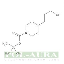 Kwas 1-piperydynokarboksylowy, 4-(3-hydroksypropylo)-, ester 1,1-dimetyloetylowy/ 98% [156185-63-6]