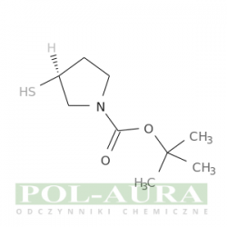 Kwas 1-pirolidynokarboksylowy, 3-merkapto-, ester 1,1-dimetyloetylowy, (3s)-/ 98% [156371-85-6]