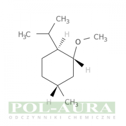 Cykloheksan, 2-metoksy-4-metylo-1-(1-metyloetylo)-, (1s,2r,4r)-/ 95% [1565-76-0]