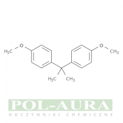 Benzen, 1,1'-(1-metyloetylideno)bis[4-metoksy-/ 99% [1568-83-8]