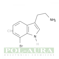 1h-indolo-3-etanoamina, 7-bromo-, chlorowodorek (1:1)/ 98% [156941-60-5]