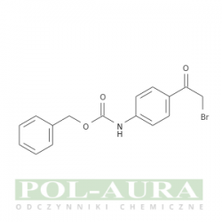 Kwas karbaminowy, [4-(bromoacetylo)fenylo]-, ester fenylometylowy (9ci)/ 95% [157014-41-0]