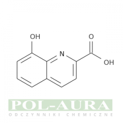 Kwas 2-chinolinokarboksylowy, 8-hydroksy-/ 98% [1571-30-8]