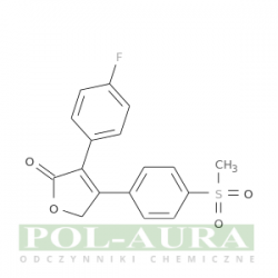 2(5h)-furanon, 3-(4-fluorofenylo)-4-[4-(metylosulfonylo)fenylo]-/ 95% [157672-00-9]