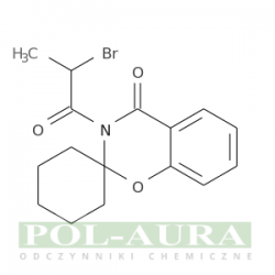 Spiro[2h-1,3-benzoksazyno-2,1'-cykloheksan]-4(3h)-on, 3-(2-bromo-1-oksopropylo)-/ 98% [158299-05-9]