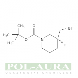 Kwas 1-piperydynokarboksylowy, 3-(bromometylo)-, ester 1,1-dimetyloetylowy, (3s)-/ 98% [158406-99-6]