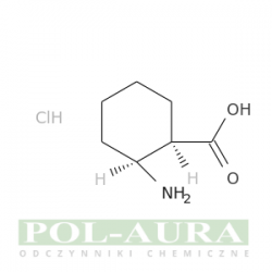 Cyclohexanecarboxylic acid, 2-amino-, hydrochloride (1:1), (1R,2S)-/ 95% [158414-48-3]