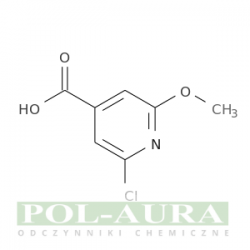 Kwas 4-pirydynokarboksylowy, 2-chloro-6-metoksy-/ 96% [15855-06-8]