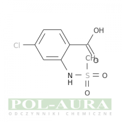 Kwas benzoesowy, 4-chloro-2-[(metylosulfonylo)amino]-/ 97% [158579-89-6]