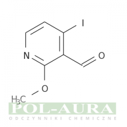 3-pirydynokarboksyaldehyd, 4-jodo-2-metoksy-/ 98% [158669-26-2]