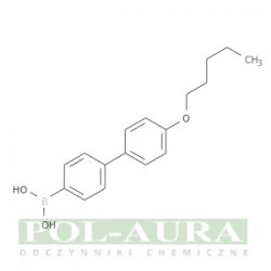 Kwas boronowy, b-[4'-(pentyloksy)[1,1'-bifenylo]-4-ylo]-/ 95% [158937-25-8]