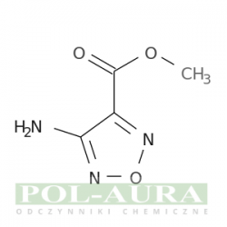 Kwas 1,2,5-oksadiazolo-3-karboksylowy, 4-amino-, ester metylowy/ 97% [159013-94-2]