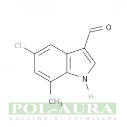 1h-indolo-3-karboksyaldehyd, 5-chloro-7-metylo-/ 97% [15936-83-1]