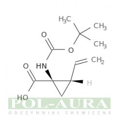 Kwas cyklopropanokarboksylowy, 1-[[(1,1-dimetyloetoksy)karbonylo]amino]-2-etenylo-, (1r,2s)-/ 98% [159622-10-3]