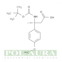 Kwas benzenopropanowy, ß-[[(1,1-dimetyloetoksy)karbonylo]amino]-4-metoksy-, (ßs)-/ 95% [159990-12-2]