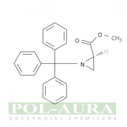 Kwas 2-azyrydynokarboksylowy, 1-(trifenylometylo)-, ester metylowy, (2r)-/ 98% [160233-42-1]