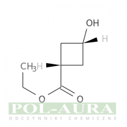 Kwas cyklobutanokarboksylowy, 3-hydroksy-, ester etylowy, cis-/ 97% [160351-97-3]