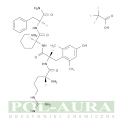 L-Phenylalaninamide, D-arginyl-2,6-dimethyl-L-tyrosyl-L-lysyl-, 2,2,2-trifluoroacetate (1:1)/ min. 98% [1606994-55-1]