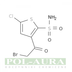 2-tiofenosulfonamid, 3-(2-bromoacetylo)-5-chloro-/ 95% [160982-11-6]
