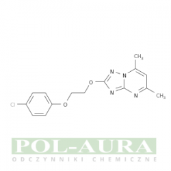 [1,2,4]Triazolo[1,5-a]pyrimidine, 2-[2-(4-chlorophenoxy)ethoxy]-5,7-dimethyl-/ 98% [1609980-39-3]