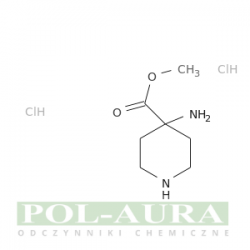 Kwas 4-piperydynokarboksylowy, 4-amino-, ester metylowy, chlorowodorek (1:2)/ 97% [161315-19-1]