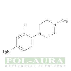 Benzenamina, 3-chloro-4-(4-metylo-1-piperazynylo)-/ 97% [16154-72-6]