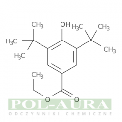 Kwas benzoesowy, 3,5-bis(1,1-dimetyloetylo)-4-hydroksy-, ester etylowy/ 95% [1620-64-0]